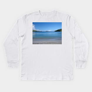 Megans Bay, St. Thomas Kids Long Sleeve T-Shirt